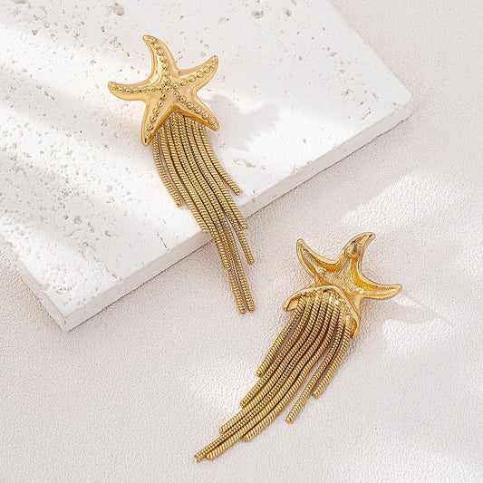 Selene Starfish Earrings