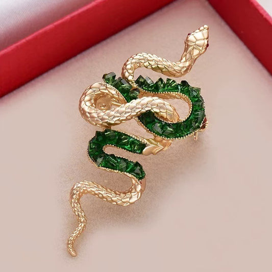 Spirit Snake Brooch