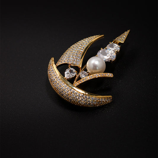 Marina Pearl Brooch