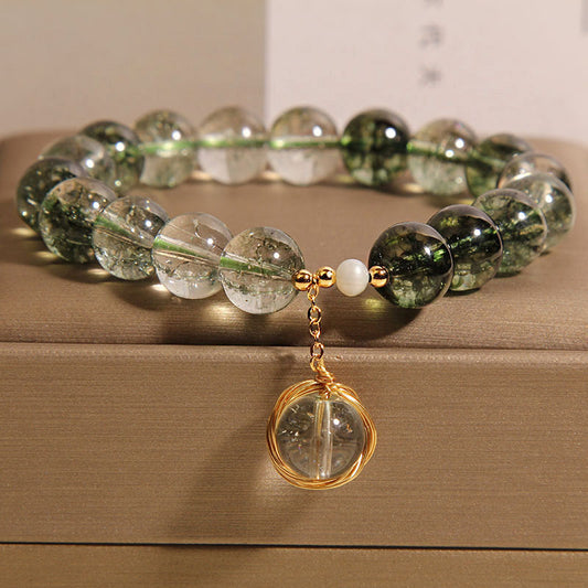 Natural Chorite Crystals Crystal Bracelet For Women Light Luxury Minority Exquisite High-grade