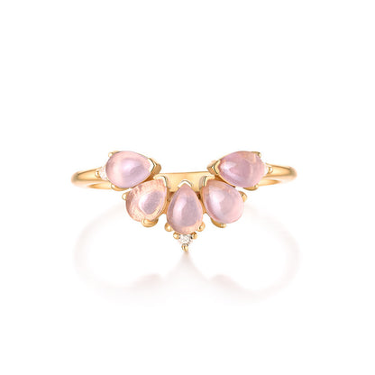 Petals can be combined with rings