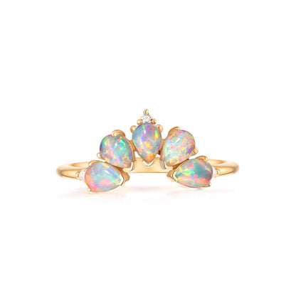 Petals can be combined with rings