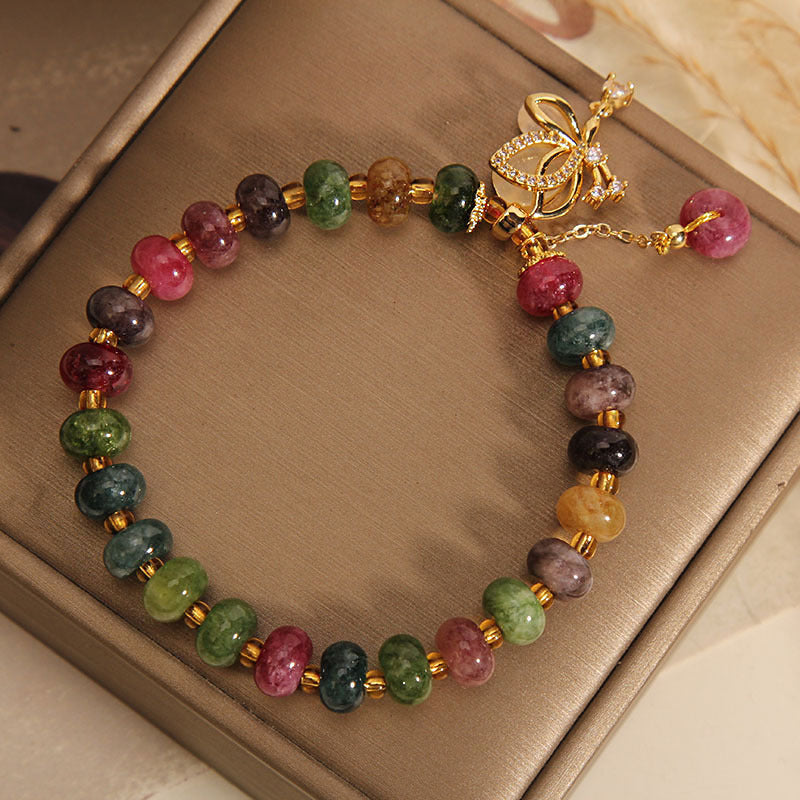 Colorful Bracelet Women's High-grade Butterfly